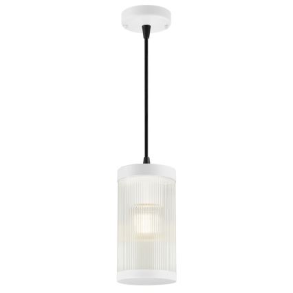 Nordlux - Outdoor-Hängeleuchte COUPAR 1xE27/25W/230V IP33 d 13 cm weiß