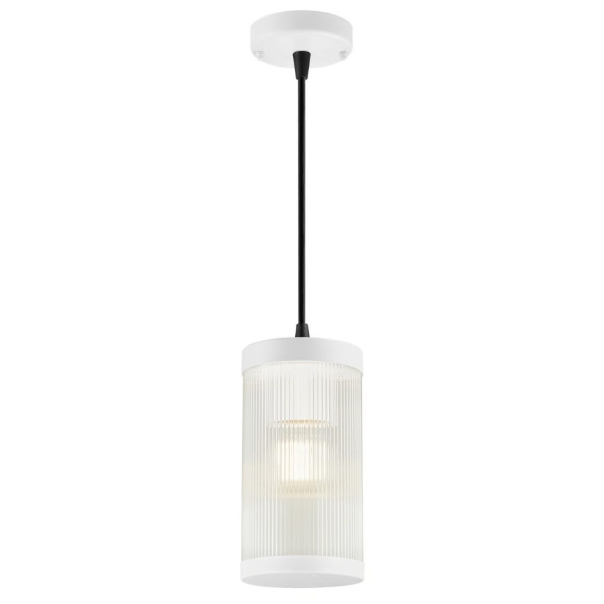 Nordlux - Outdoor-Hängeleuchte COUPAR 1xE27/25W/230V IP33 d 13 cm weiß