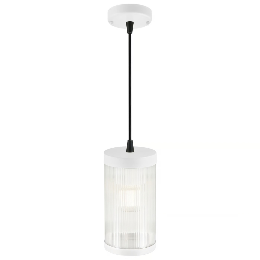 Nordlux - Outdoor-Hängeleuchte COUPAR 1xE27/25W/230V IP33 d 13 cm weiß