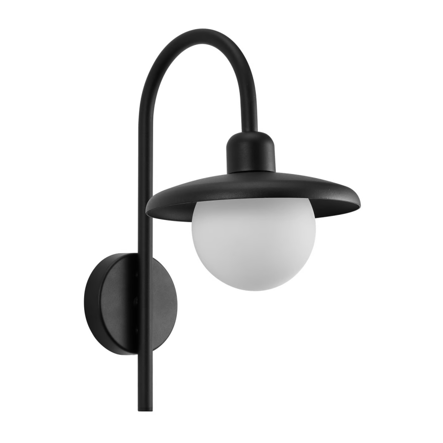 Nordlux - Outdoor-Wandleuchte BERLO 1xE27/10W/230V IP44 schwarz