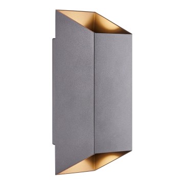 Nordlux - Outdoor-Wandleuchte NICO 2xGU10/25W/230V IP54 anthrazit