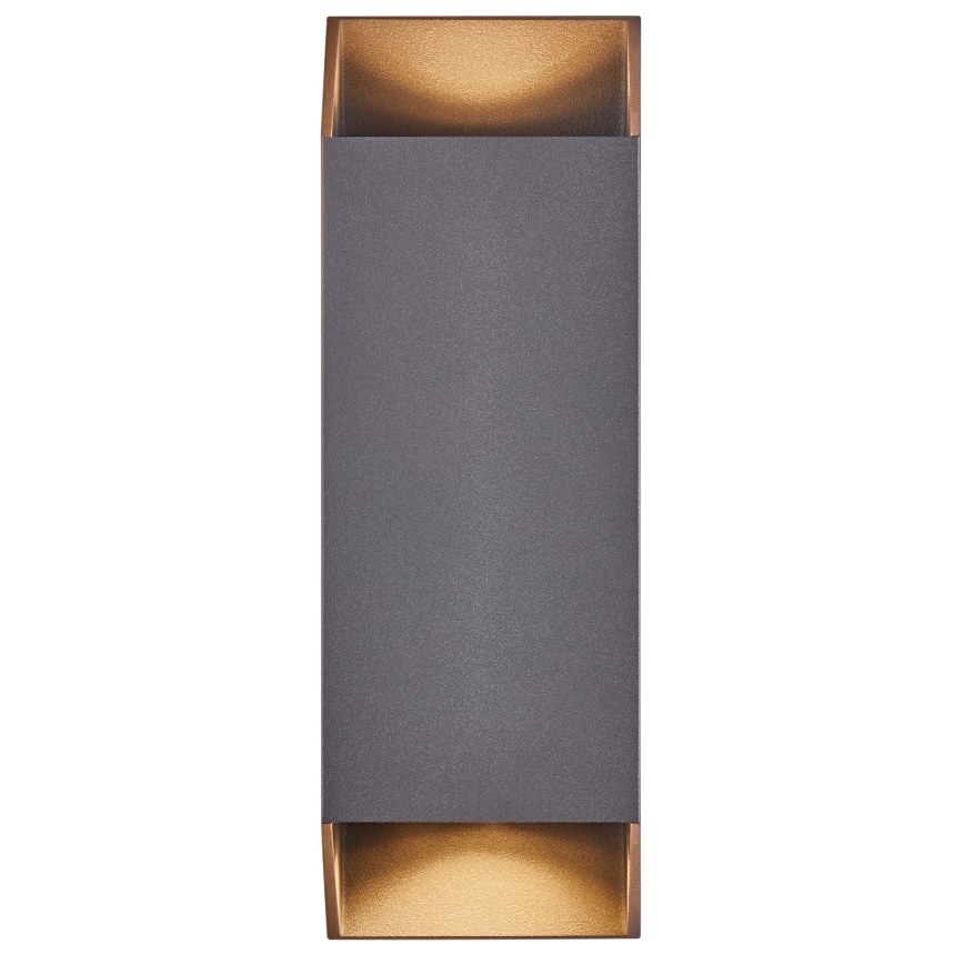 Nordlux - Outdoor-Wandleuchte NICO 2xGU10/35W/230V IP54 anthrazit