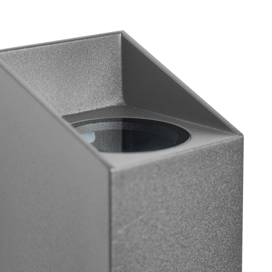 Nordlux - Outdoor-Wandleuchte NICO 2xGU10/35W/230V IP54 anthrazit