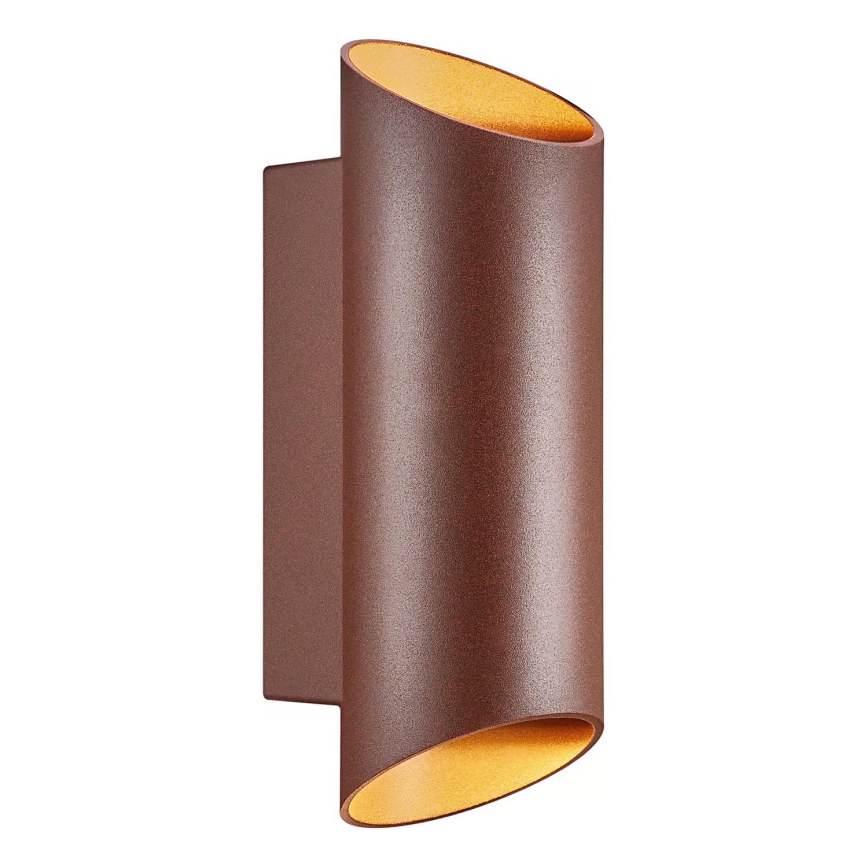 Nordlux - Outdoor-Wandleuchte NICO 2xGU10/35W/230V IP54 braun