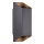 Nordlux - Outdoor-Wandleuchte NICO 2xGU10/35W/230V IP54 schwarz