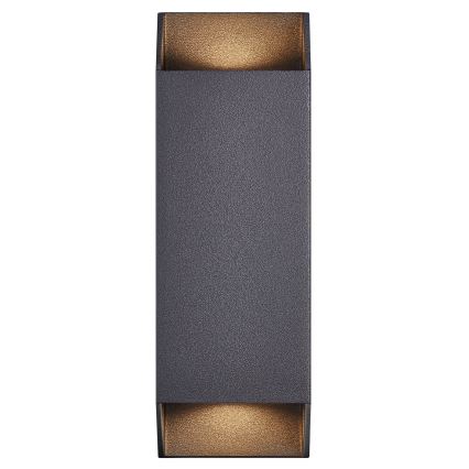 Nordlux - Outdoor-Wandleuchte NICO 2xGU10/35W/230V IP54 schwarz