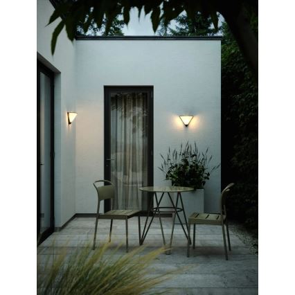 Nordlux - Outdoor-Wandleuchte NOORSTAD 1xE27/25W/230V IP44 schwarz
