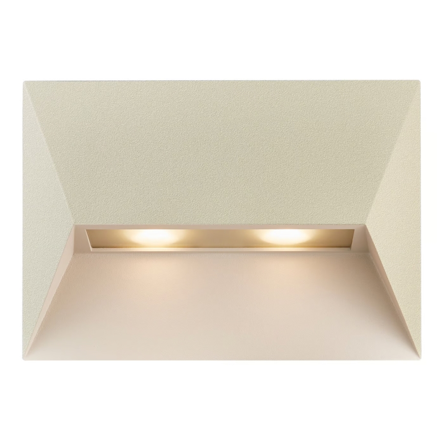 Nordlux - Outdoor-Wandleuchte PONTIO 2xGU10/25W/230V IP54 cremefarben
