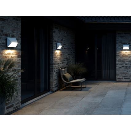 Nordlux - Outdoor-Wandleuchte PONTIO 2xGU10/25W/230V IP54 weiß