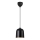 Nordlux - Pendelleuchte ANGLE mit Kabel 1xE27/25W/230V schwarz