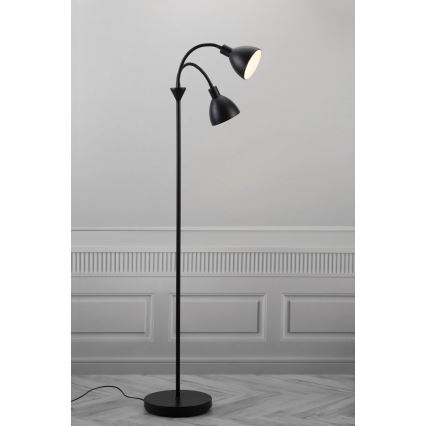 Nordlux - Stehleuchte RAY 2xE14/25W/230V schwarz