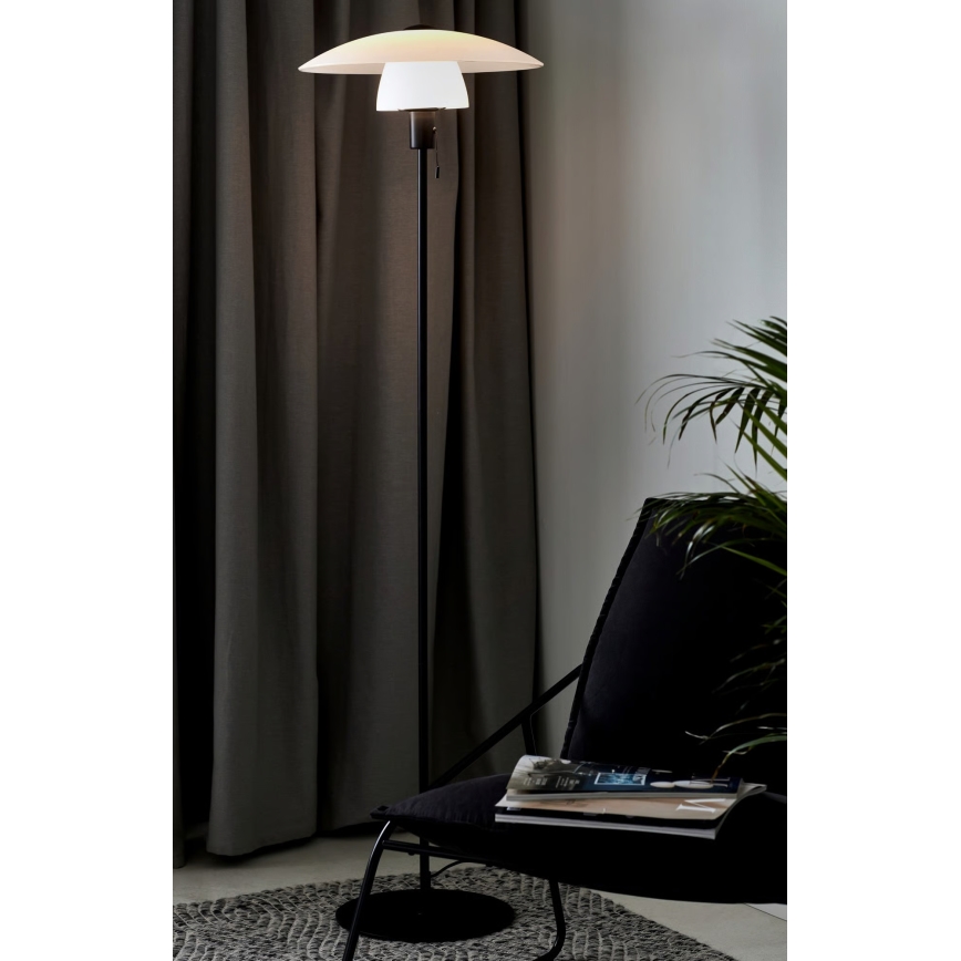 Nordlux - Stehleuchte VERONA 1xE27/40W/230V schwarz