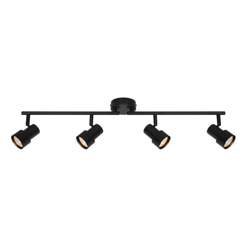 Nordlux - Strahler BOSTON 4xGU10/5W/230V schwarz