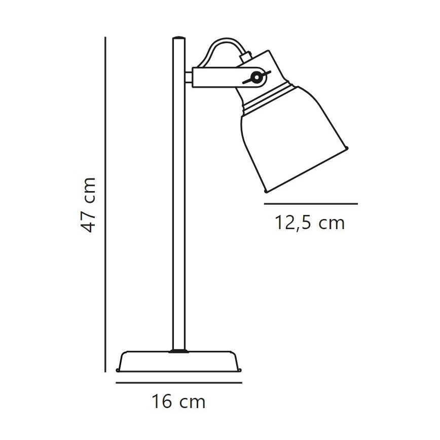 Nordlux - Tischleuchte ADRIAN 1xE27/25W/230V