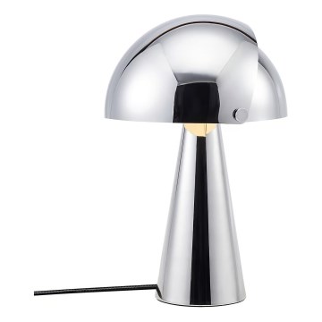 Nordlux - Tischleuchte ALIGN 1xE27/25W/230V glänzender Chrom
