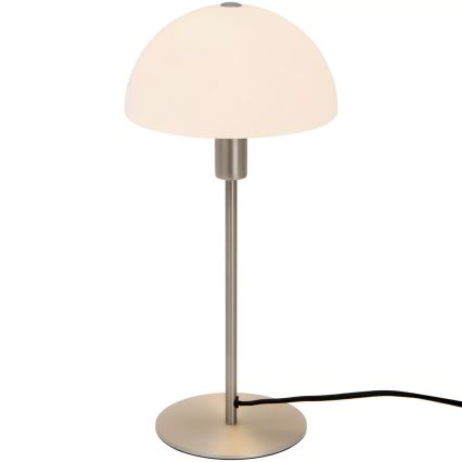 Nordlux - Tischleuchte ELLEN 1xE14/40W/230V mattchrom/weiß