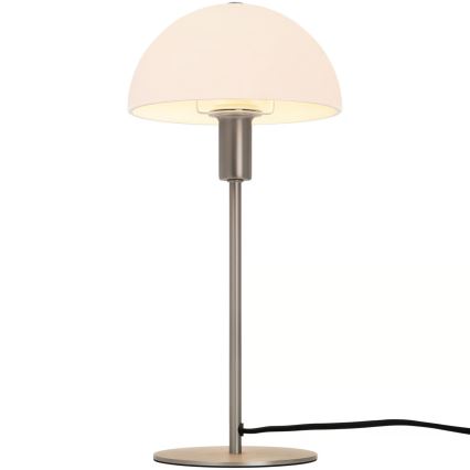 Nordlux - Tischleuchte ELLEN 1xE14/40W/230V mattchrom/weiß
