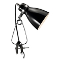 Nordlux - Tischleuchte mit Klemme CYCLONE 1xE14/15W/230V schwarz