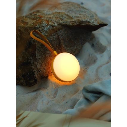 Nordlux - Tragbare, aufladbare LED-Leuchte LED/1W/3,7V IP54 1500 mAh gelb