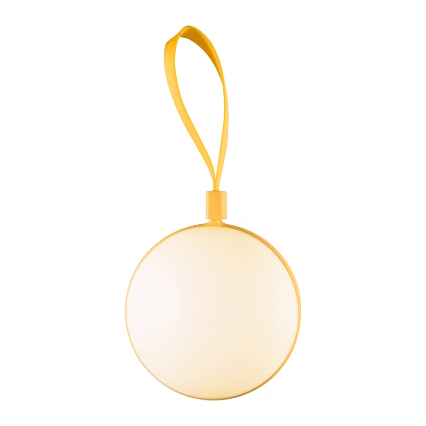 Nordlux - Tragbare, aufladbare LED-Leuchte LED/1W/3,7V IP54 1500 mAh gelb