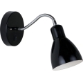 Nordlux - Wandleuchte CYCLONE 1xE14/15W/230V schwarz
