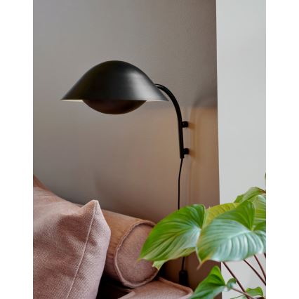 Nordlux - Wandleuchte FREYA 1xE14/40W/230V schwarz