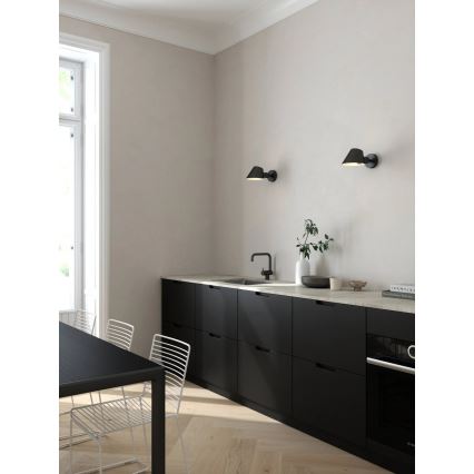 Nordlux - Wandleuchte STAY 1xE27/60W/230V schwarz