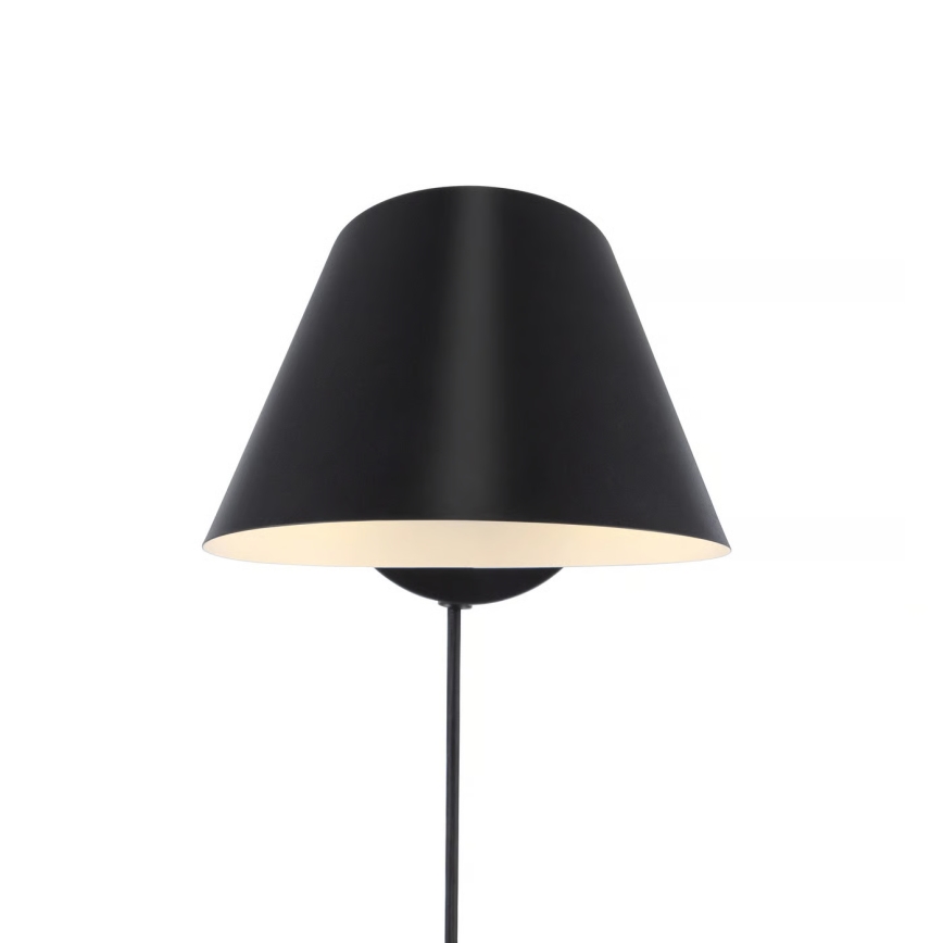 Nordlux - Wandleuchte STAY 1xE27/60W/230V schwarz