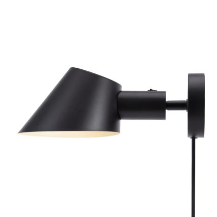 Nordlux - Wandleuchte STAY 1xE27/60W/230V schwarz