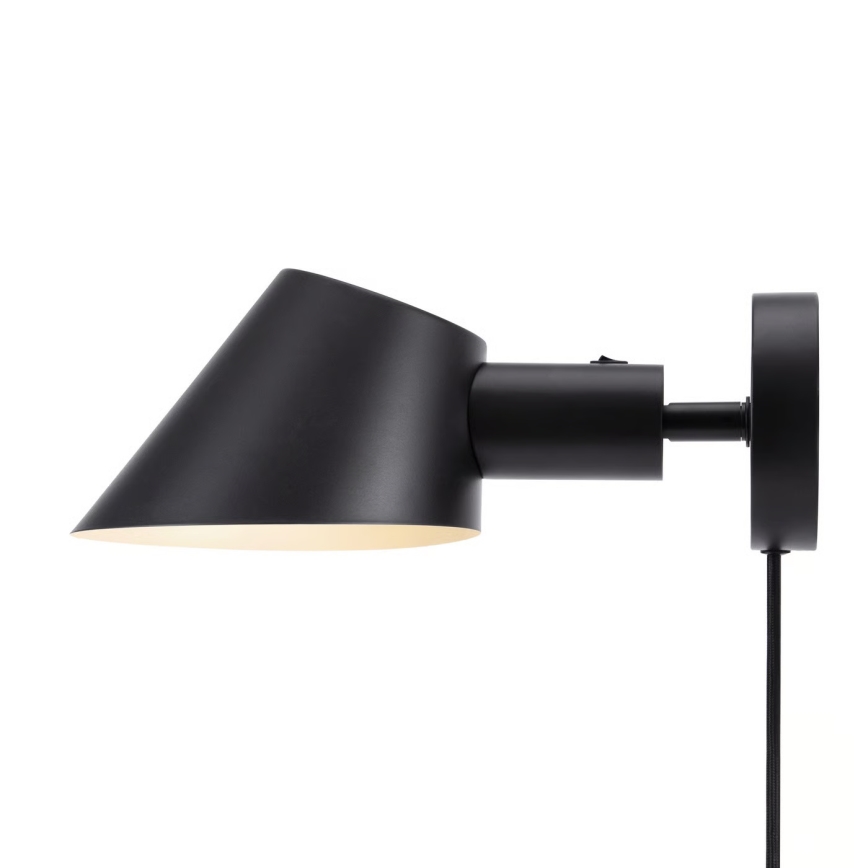 Nordlux - Wandleuchte STAY 1xE27/60W/230V schwarz