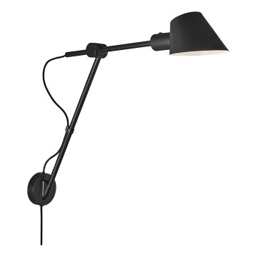 Nordlux - Wandleuchte STAY 1xE27/60W/230V schwarz