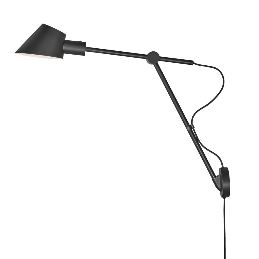 Nordlux - Wandleuchte STAY 1xE27/60W/230V schwarz