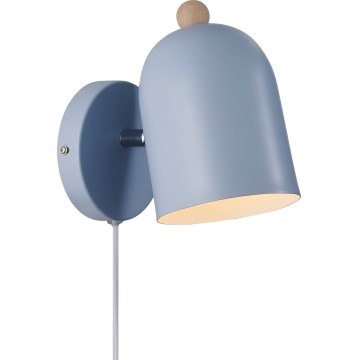 Nordlux - Wandstrahler GASTON 1xE27/15W/230V blau