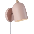 Nordlux - Wandstrahler GASTON 1xE27/15W/230V rosa
