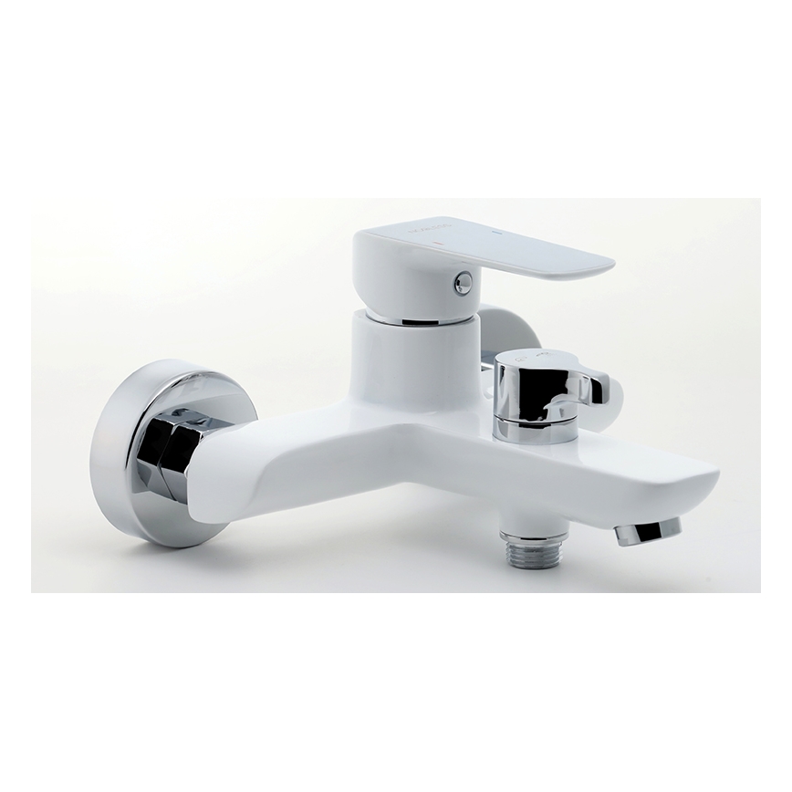 Novaservis - Badewannenarmatur NOBLESS TINA weiß