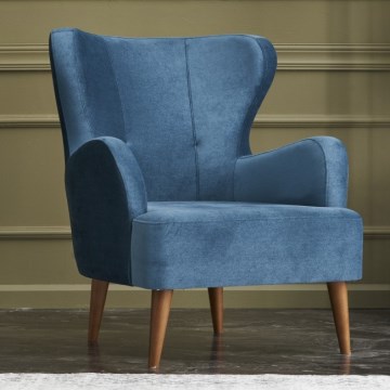 Ohrensessel NEKO, blau