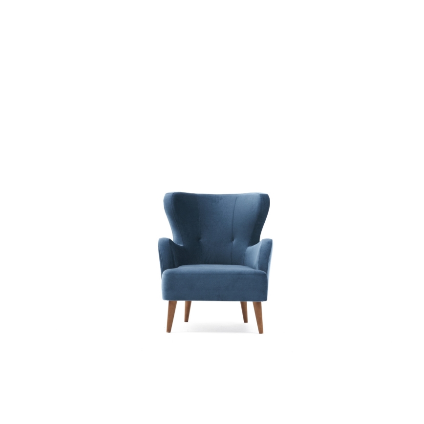 Ohrensessel NEKO, blau