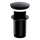 OMNIRES A716BL - Waschbeckenablauf CLICK-CLACK Ø 6,6 cm, matt schwarz