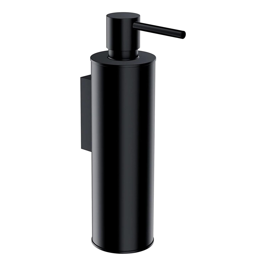 OMNIRES MP60721BL - Wand-Seifenspender MODERN PROJECT 150 ml matt schwarz