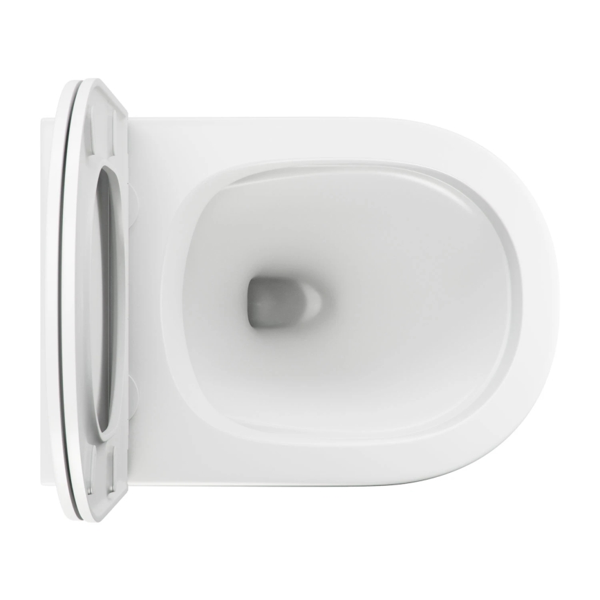 OMNIRES OTTAWAMWBM - Hängendes WC mit SoftClose-Sitz OTTAWA Keramik/mattweiß