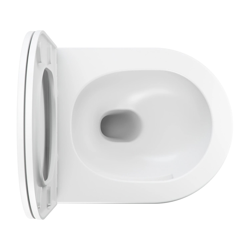 OMNIRES OTTAWASPXMWBM - Wand-WC mit SoftClose-Sitz OTTAWA Keramik/mattweiß