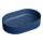 OMNIRES OVOUNMB - Aufsatzwaschbecken OVO 55x36 cm Dolomit/matte Mitternachtsblau