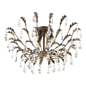 ONLI - Deckenleuchte TERESA 5xE14/6W/230V bronzefarben