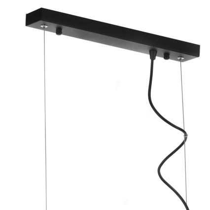 ONLI - Hängeleuchte FLOKI 4xE27/15W/230V schwarz/kupfern