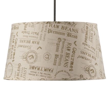 ONLI - Hängeleuchte MAIDA 1xE27/15W/230V d 50 cm braun