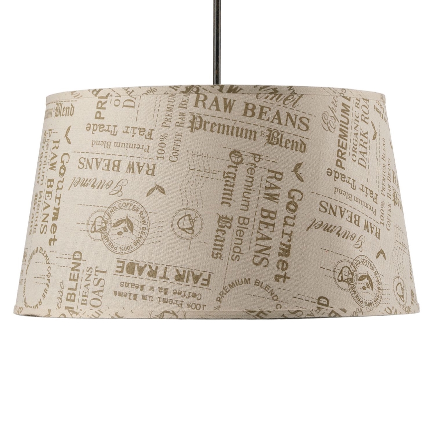 ONLI - Hängeleuchte MAIDA 1xE27/15W/230V d 50 cm braun