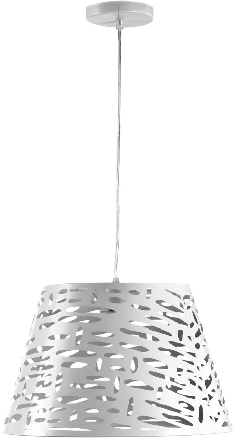 ONLI - Hängeleuchte RICKY 1xE27/15W/230V d 40 cm weiß