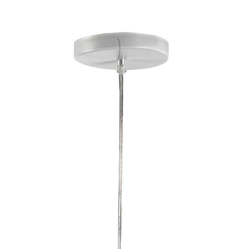 ONLI - Hängeleuchte RICKY 1xE27/15W/230V d 40 cm weiß