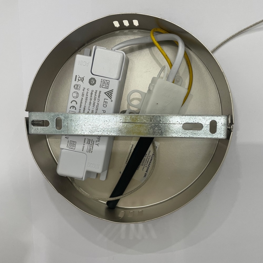 ONLI - LED-Hängeleuchte AMANDA LED/40W/230V 4500K matt Chrom