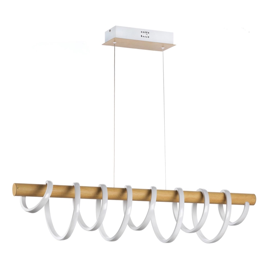 ONLI - LED-Hängeleuchte NILO LED/70W/230V 4000K braun/weiß